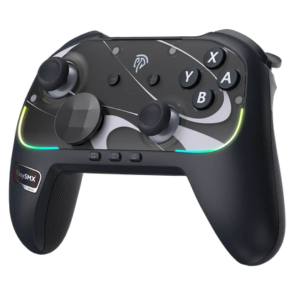EasySMX S10 Wireless Gamepad TMR Joystick RGB Controller Compatible with Switch 1/2/PC/Phone/TV/Steam, Wake Up, For Pokemon