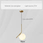 DecorBites™ Glass Pendant Lights: Modern Bedroom Bedside Chandeliers for Home Indoor Decor