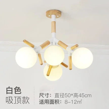 DecorBites™ LED Chandelier: Modern Home Decor Hanging Light Fixture for Living Room, Restaurant, Kitchen