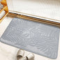 Absorbent Non-Slip Bathroom Rug Memory Cotton Bathrooms Floor Rugs