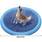 65/100cm Thickened Dog Spray Water Play Mat Cat Playmat Letter Dolphin