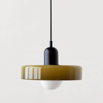 DecorBites™ Glass Led Macaron Ceiling Chandelier for Home Decor