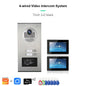ANJIELO 2-12 Units Apartment Doorbell Video Intercom System Digital Frame Background Music Detection Preview NEW 2026