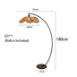 DecorBites™ Leaf Grid Handmade Rattan Screen Chandelier for Modern Living Room and Bedroom