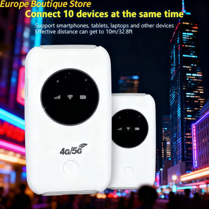 New 300Mbps 4/5G Portable Router USB Powered Pocket WiFi Pocket Mobile Hotspot Asian/European version Pocket Internet