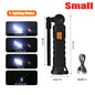360° Rotating LED Work Light Sets 5 Modes USB Rechargeable Magnetic Base Hanging Hook Waterproof for Garage Auto Repair Camping