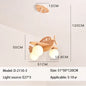 DecorBites™ Kids Wood Airplane Chandelier LED Pendant Light for Boy Bedroom