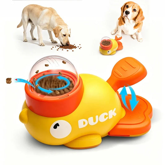 Interactive Cat Dog Toy Automatic Food Treat Dispenser Slow Feeder Puppy Training Game Toy Indoor Boredom Relief Pet Daily Gifts