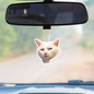 1pc Funny Cat Design Car Aromatherapy Tablet, Car Fragrance Tablet