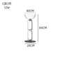 DecorBites™ Glass LED Floor Lamp for Modern Interior Decor