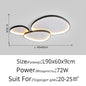 DecorBites™ LED Chandeliers for Home Indoor Lighting Fixture - Dero Collection