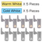 DecorBites™ LED Cabinet Lights 10 Pack Internal Sensor Light for Closet Bedroom Night Lamp