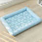 Cool Pet Mat Summer Dog Cooling Pad Breathable Non-stick Hair Waterproof Sleeping Cushion for Large Medium Small Dogs Cats