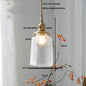 DecorBites™ Glass LED Pendant Lamp Modern Copper Socket Hanging Light