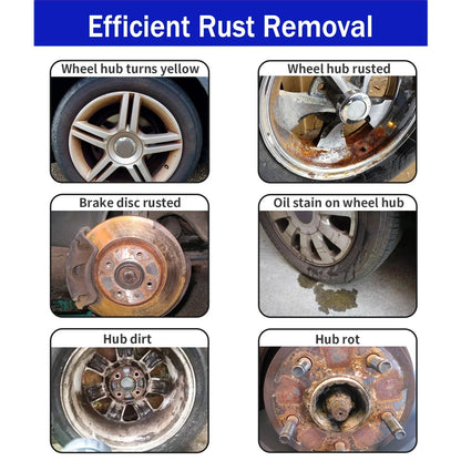 Car All-Purpose Rust Remover Spray - 100ml, Fast-Acting Iron Oxidation