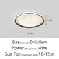 DecorBites™ LED Chandelier: Modern Lighting Fixture for Home Decor, White Lustre Lights