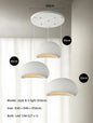 DecorBites™ Japanese Style Wabi-sabi LED Pendant Chandelier for Living, Dining, or Bar Decoration