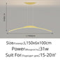 DecorBites™ LED Pendant Lamp - Minimalist Hanging Light for Dining Room & Home Decor