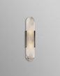 DecorBites™ Linear Marble Chandelier: Modern Circular Alabaster Pendant Light