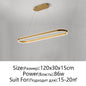 DecorBites™ LED Aluminum Ceiling Chandelier for Kitchen Living Room Modern Nordic Design