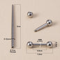 Sterile Body Piercing Tool Kit Surgical Steel Piercing Needles Clamp Pliers Gloves Set Pull Pin Lead Tool Lip Nose Belly Jewelry