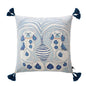 DecorBites™ Luxe Cheetah Halo Pillowcase: Decorative Tassel Cushion Cover GG Style