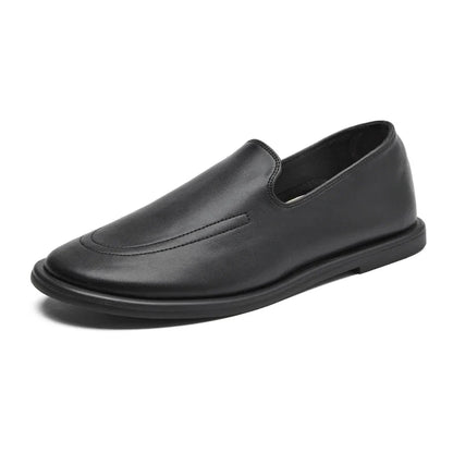 Women's Loafers Genuine Leathe 2026 Non-slip Flat Slip-on Shoes For Women Large-size Cow Suede Shallow-mouth Female Shoes