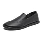 Women's Loafers Genuine Leathe 2026 Non-slip Flat Slip-on Shoes For Women Large-size Cow Suede Shallow-mouth Female Shoes