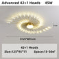 DecorBites™ LED Firework Chandelier: Modern Nordic Living Room Bedroom Pendant Light Fixtures