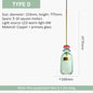 DecorBites™ Glass Pendant Lights for Modern Living Spaces, Bedrooms, and Kitchens