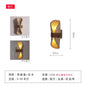 DecorBites™ Japanese Wabi-Sabi Ratta Weaving Wall Sconce for Home Decor