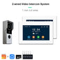ANJIELO 2‑Wire Video Intercom Doorbell System 1080P Visiophone for Home Metal Door Phone,Support IP Camera,Tuya Smart Security V