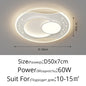 DecorBites™ LED Chandelier: Modern Living Room Bedroom Dining Room Kitchen Lighting