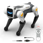 2.4Ghz Remote Control Stunt Robot Dog, Singing & Dancing Smart RC Robot Pet Toy, Fun Electronic Gift for Kids Age 8+