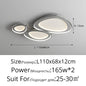DecorBites™ LED Chandeliers White Chrome Kitchen Light Fixture Modern Home Lighting