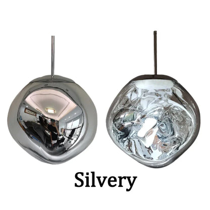 DecorBites™ Lava Glass LED Chandelier Pendant Light Modern Indoor Hanging Lamp for Home Decor