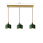 DecorBites™ Green Glass LED Pendant Lights for Indoor Lighting in Home, Living Room, Bar & Coffee