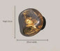 DecorBites™ Lava Glass Wall Lamp: Nordic Design for Home Decor, Living Room, Bedroom