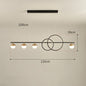 Rectangular Table Lamp Creative New Dining Room Bar Simple Modern Chandelier