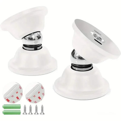 2-Pack: Heavy-Duty Magnetic Door Stopper