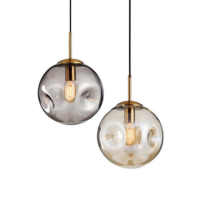 Creative Glass Chandelier Iron Restaurant Window Chandelier