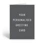 Personalized Greeting Card - Upload Your Own Design for Unique Celebrations