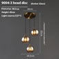 Dining Room Chandelier Bedroom Bedside Glass Chandelier