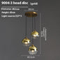 Dining Room Chandelier Bedroom Bedside Glass Chandelier