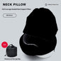 Memory Foam Travel Neck Pillow – Foldable U-Shape for Airplane, Car & Office