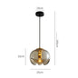 Modern Minimalist Bedside Restaurant Bar Porch LED Chandelier