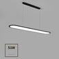 Modern Simple Creative Strip Bar Led Office Lighting Restaurant Chandelier
