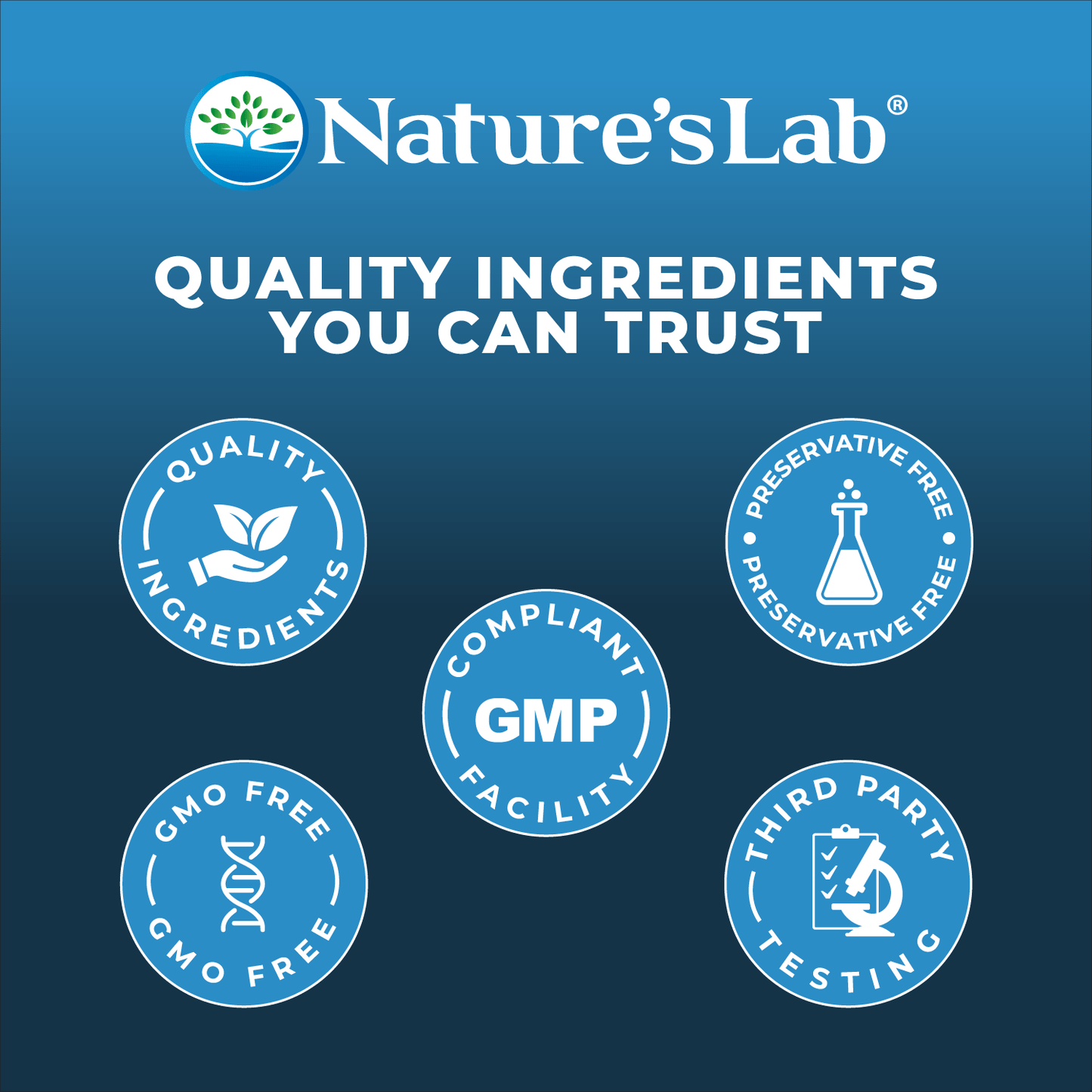 Nature's Lab Vitamin C 1,000mg - 120 Capsules