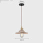 Nordic Minimalist Glass Chandelier Old Shanghai Retro
