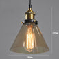 Nordic Retro Minimalist Glass Dining Room Chandelier